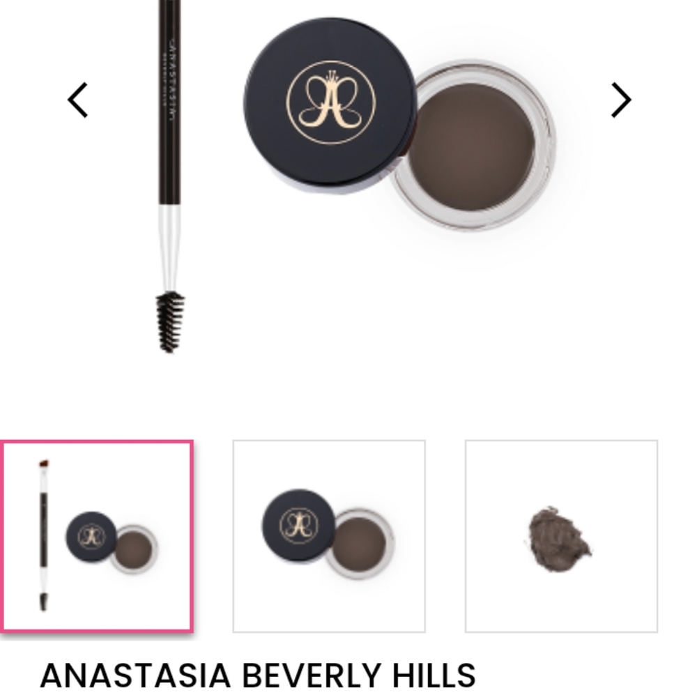 Anastasia Beverly Hills DIPBROW Pomade & Dual-Ended Angled Brush Set-Soft Brown